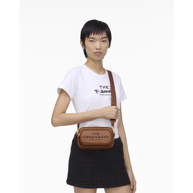 MARC JACOBS The Leather Crossbody Bag image number 1